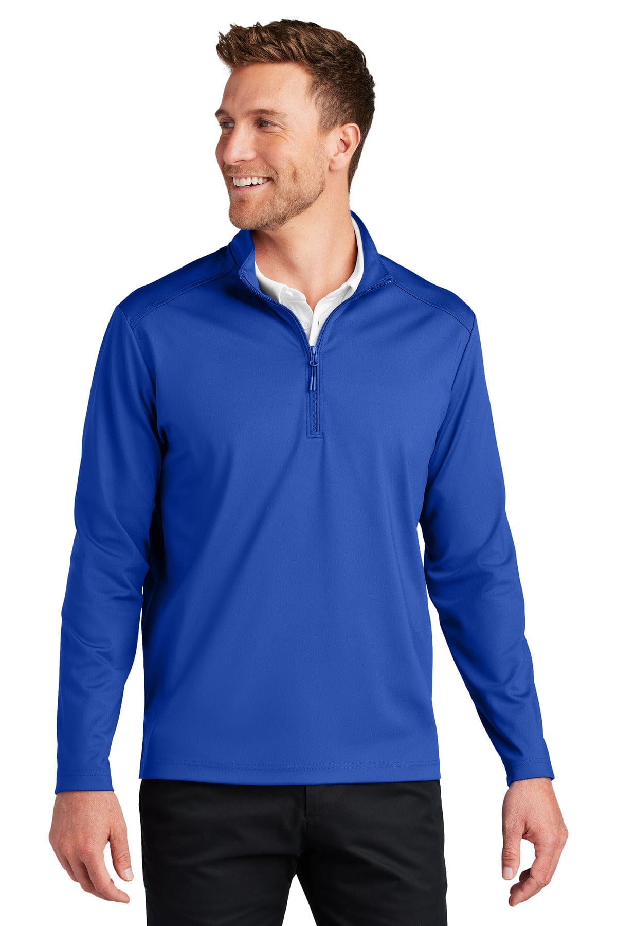 Port Authority K880 C-FREE Double Knit 1/4-Zip in 