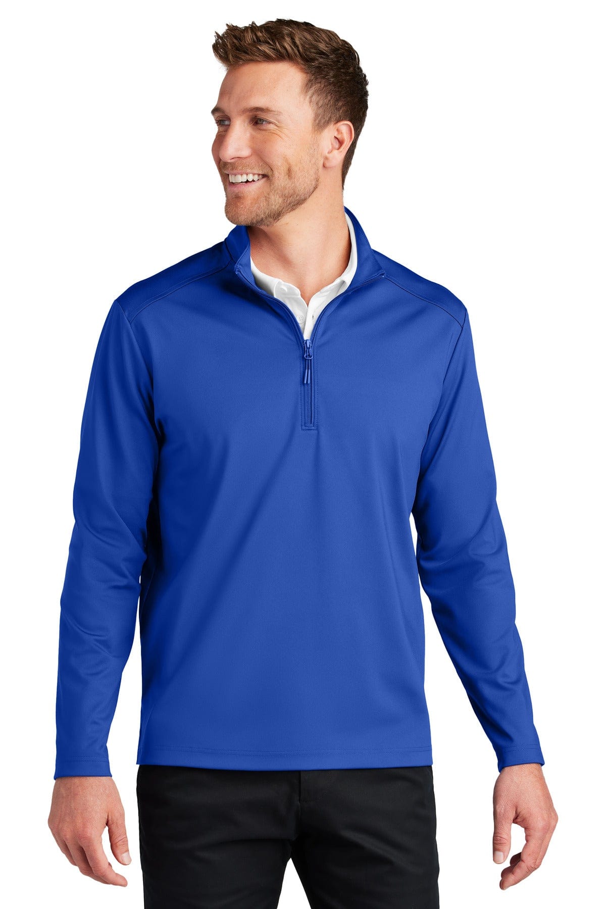 Port Authority K880 C-FREE Double Knit 1/4-Zip in 