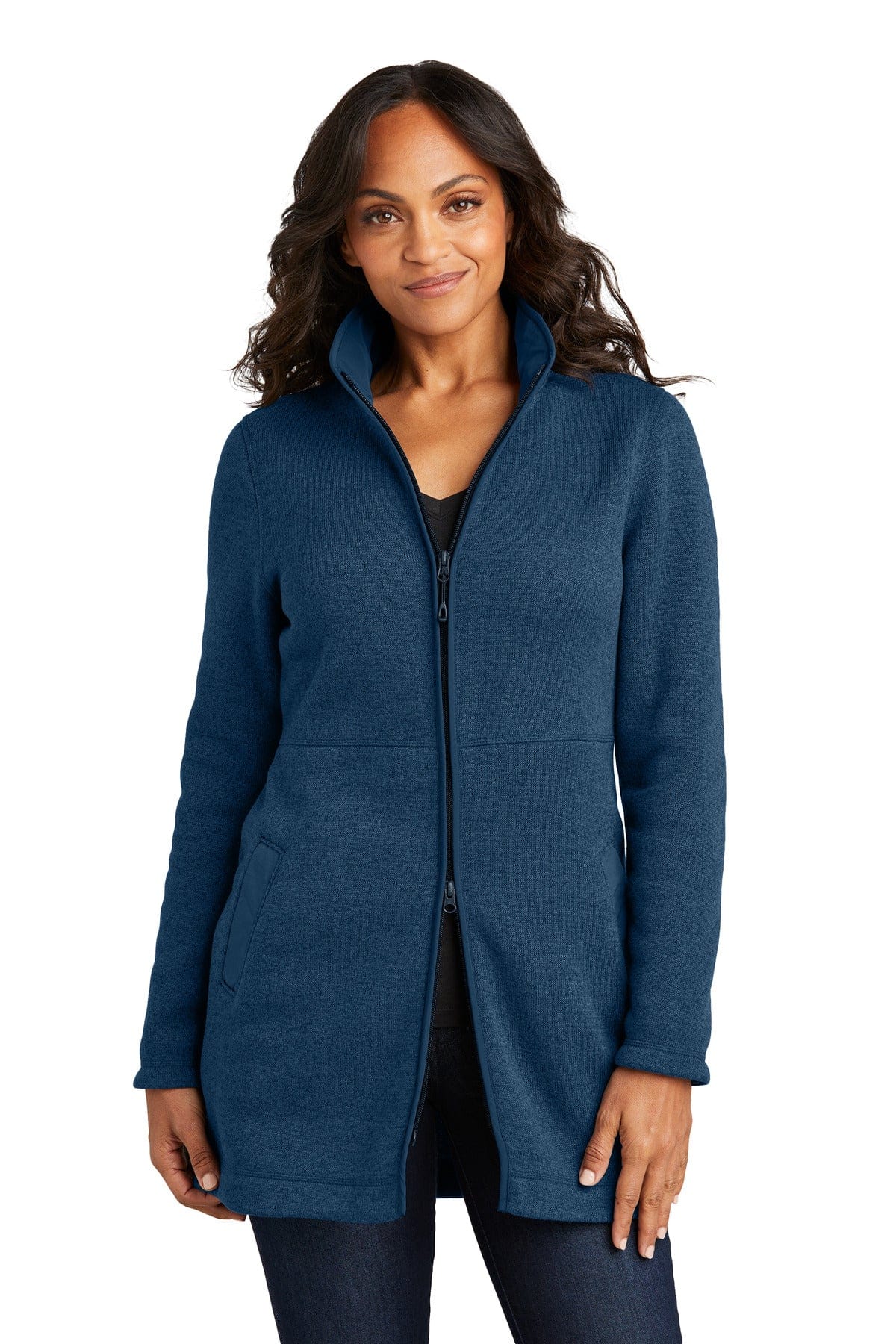 Port Authority L425 Ladies Long Jacket in 