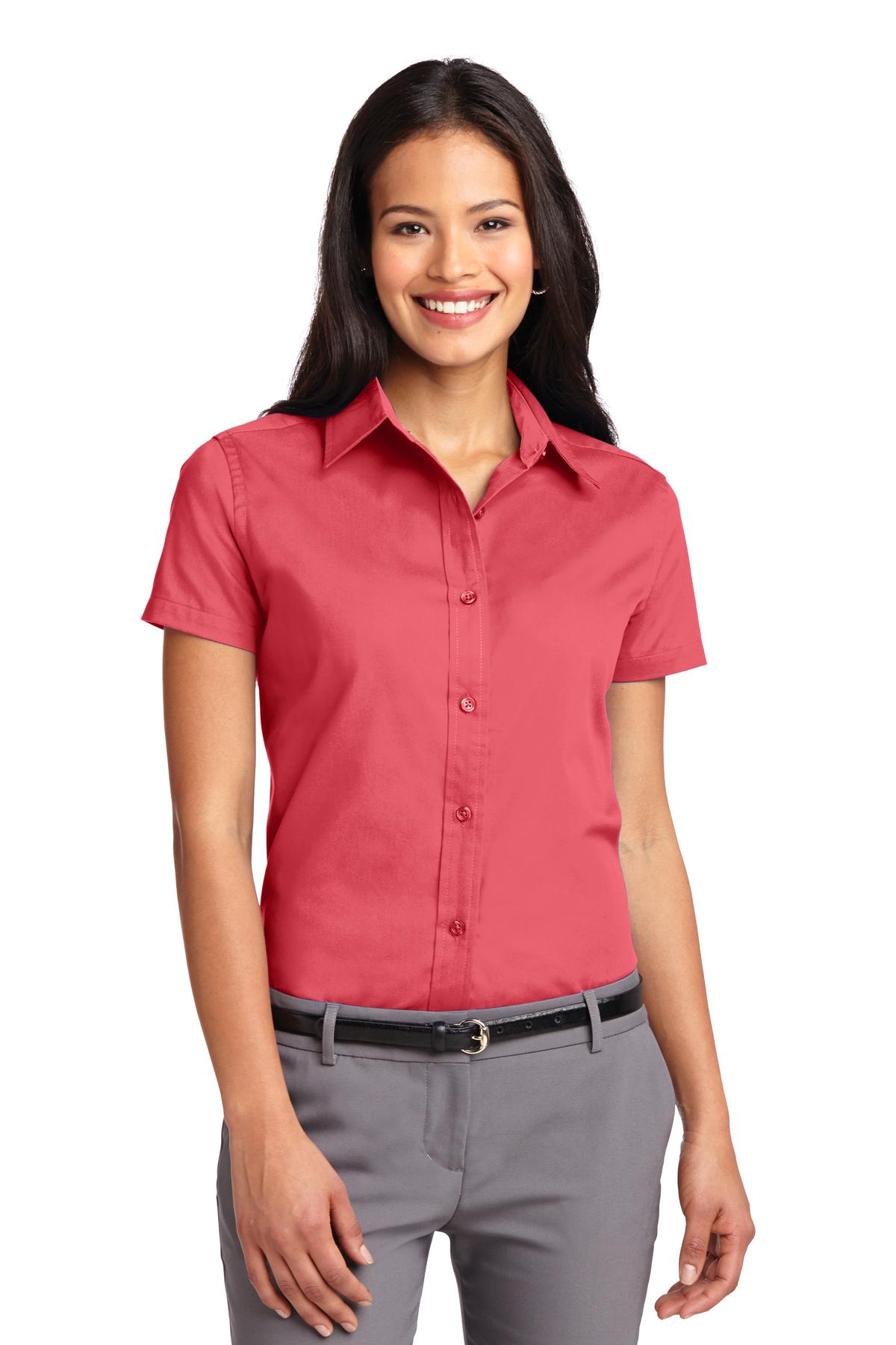 Port Authority L508 Ladies Short Sleeve Easy Care Shirt in 