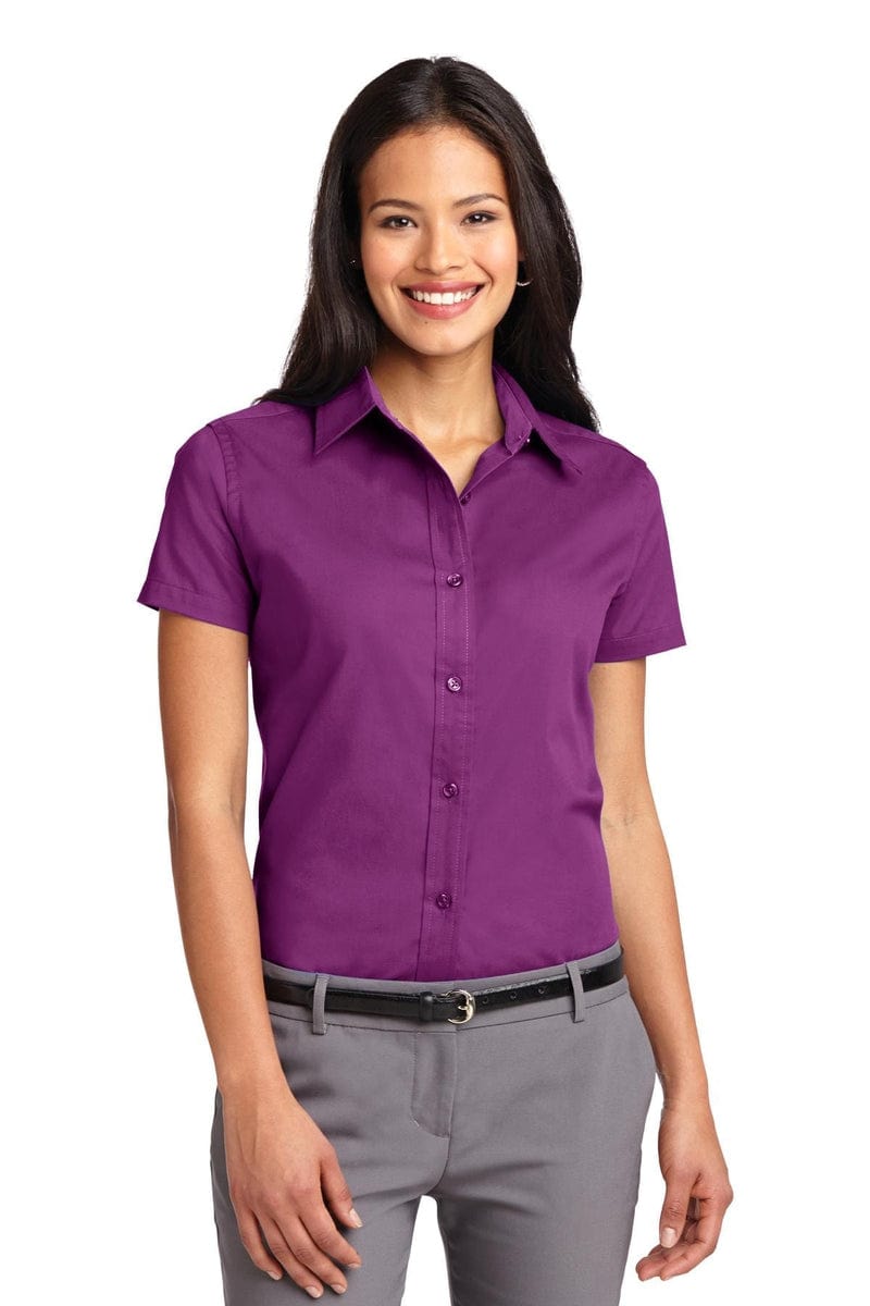 Port Authority L508 Ladies Short-Sleeve Easy Care Shirt in 