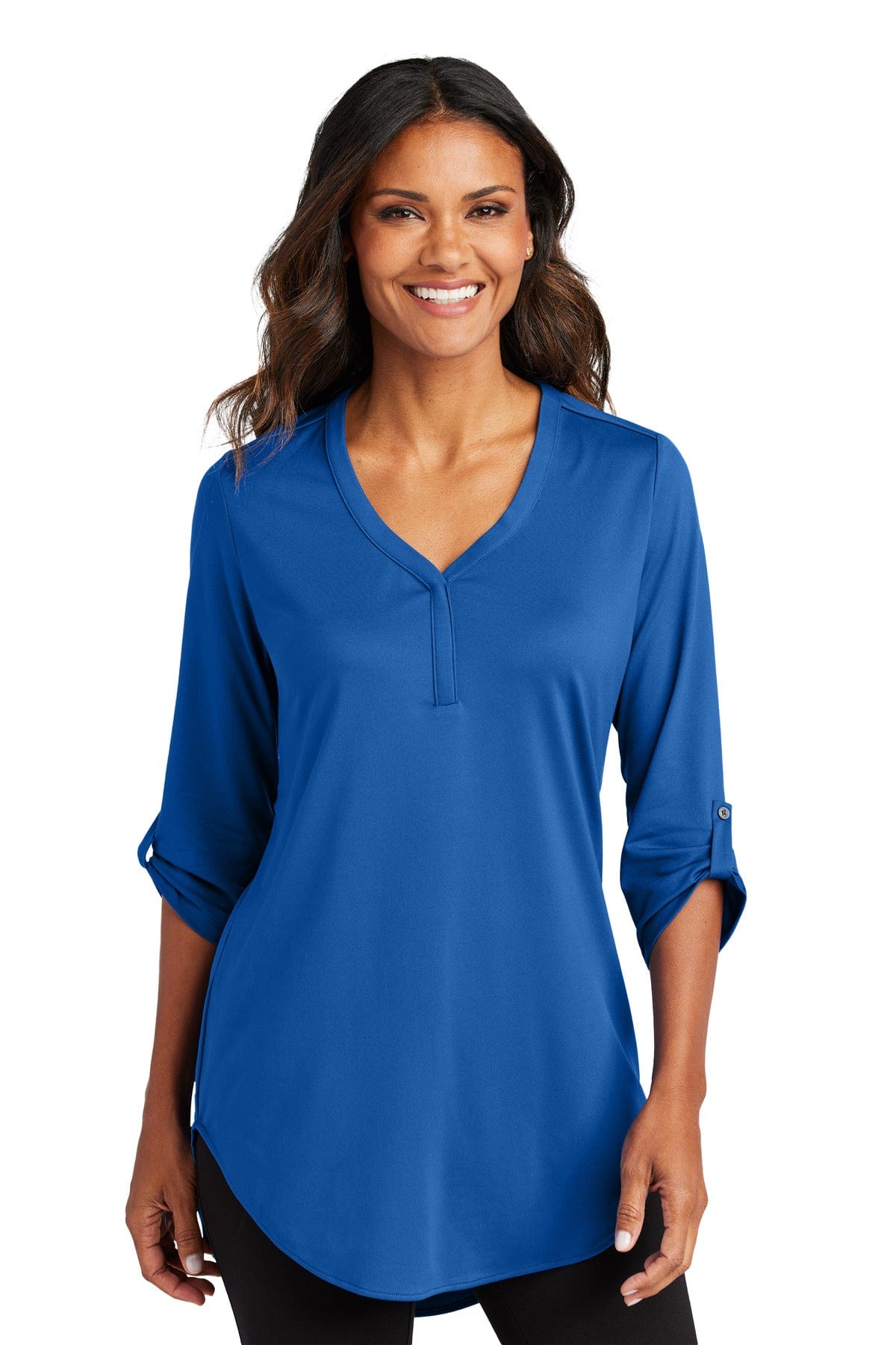 Port Authority LK6840 Ladies City Stretch 3/4-Sleeve Tunic in 