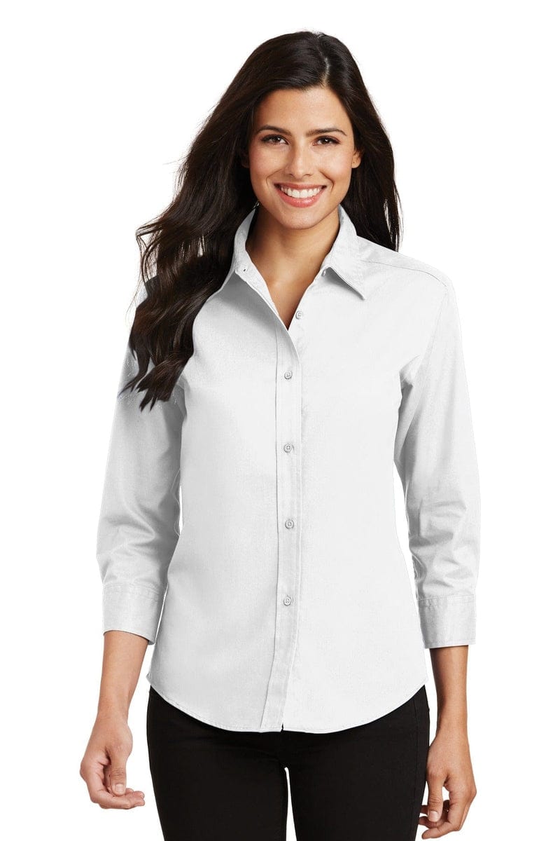 Port Authority Ladies 3/4-Sleeve Easy Care Shirt. L612 in 