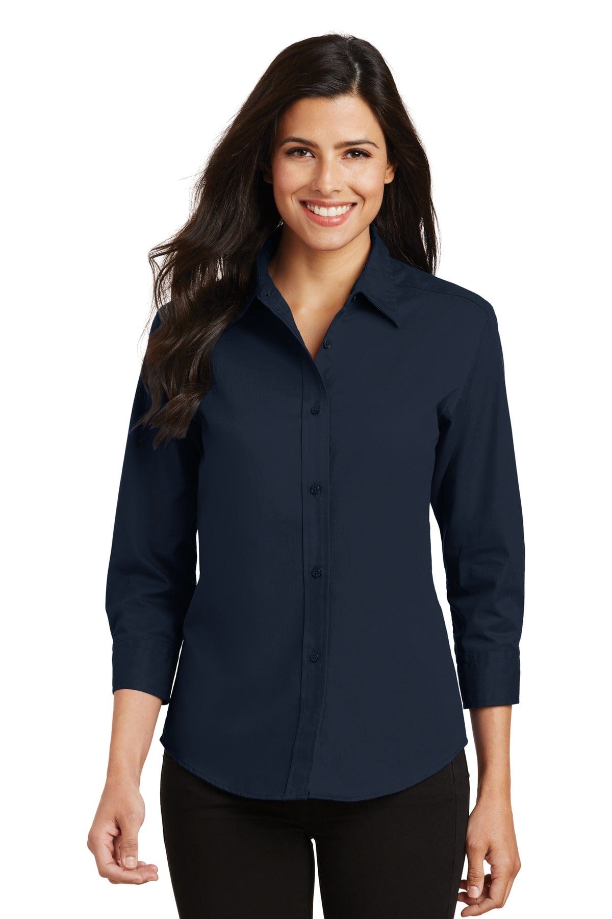 Port Authority Ladies 3/4-Sleeve Easy Care Shirt. L612 in 