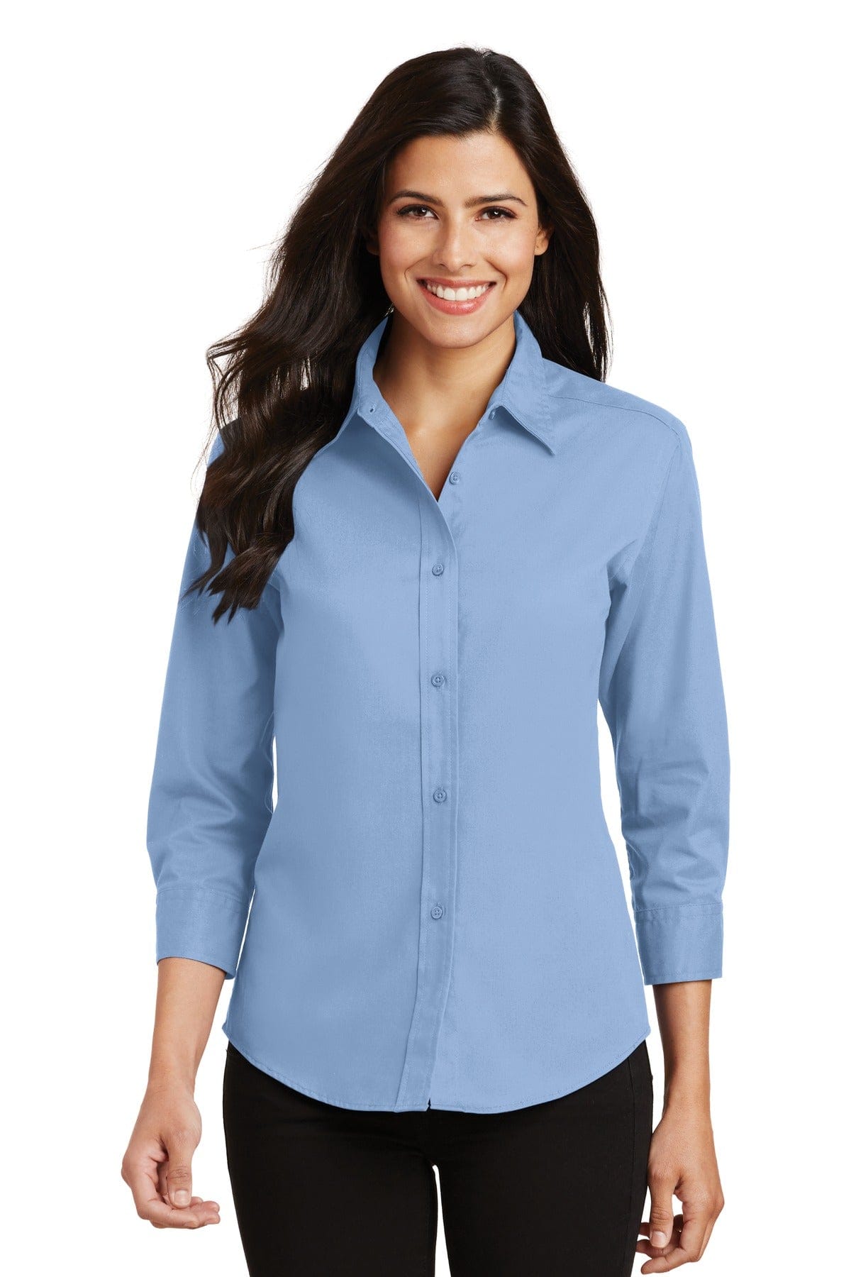 Port Authority Woven Shirts Port Authority Ladies 3/4-Sleeve Easy Care Shirt. L612