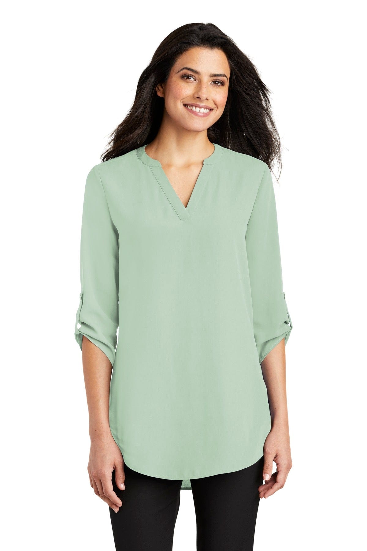Port Authority Ladies 3/4-Sleeve Tunic Blouse. LW701 in 