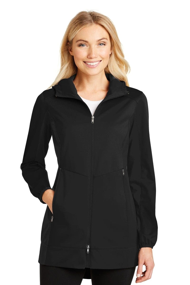 Port Authority Ladies Active Hooded Soft Shell Jacket. L719 in 