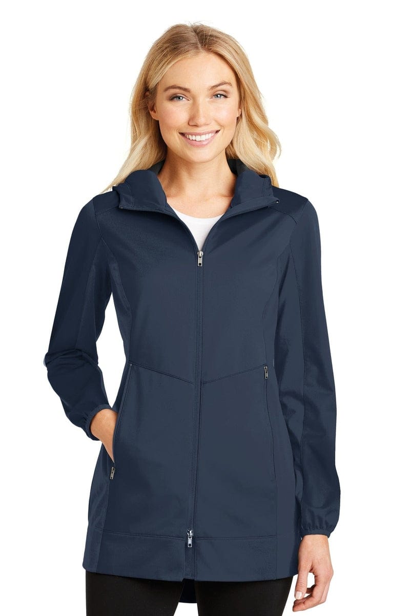 Port Authority Ladies Active Hooded Soft Shell Jacket. L719 in 