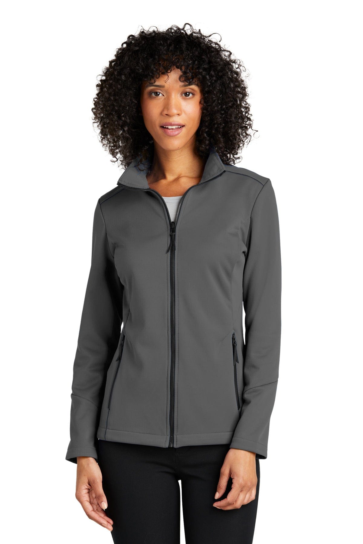 Port Authority Ladies Collective Tech Soft Shell Jacket L921 in Graphite