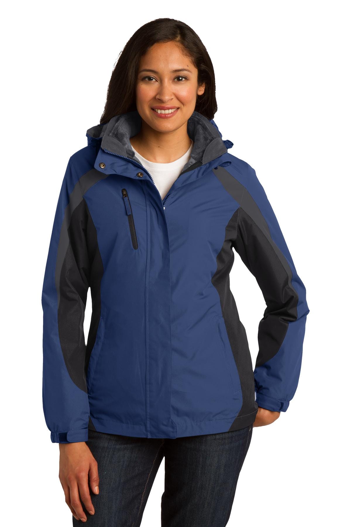 Port Authority Ladies Colorblock 3-in-1 Jacket. L321 in 