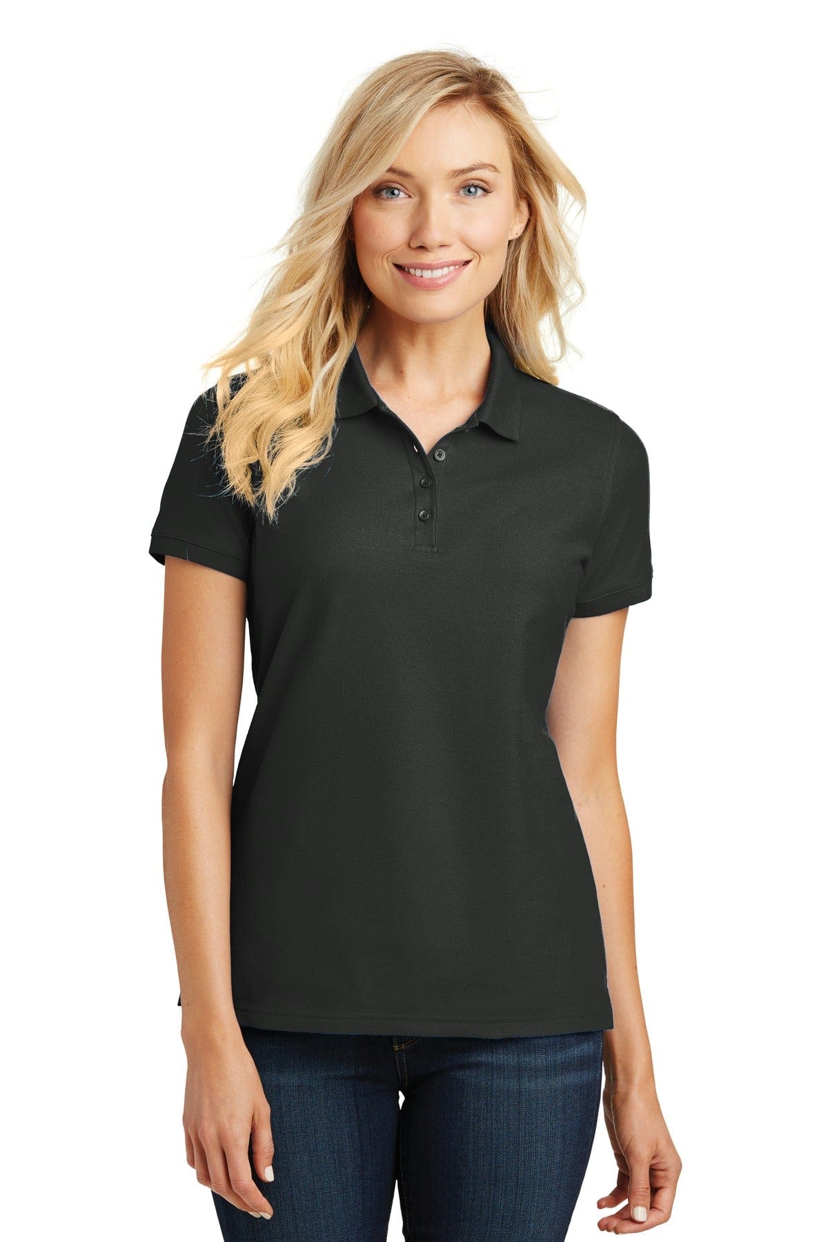 Port Authority Ladies Core Classic Pique Polo. L100 in 