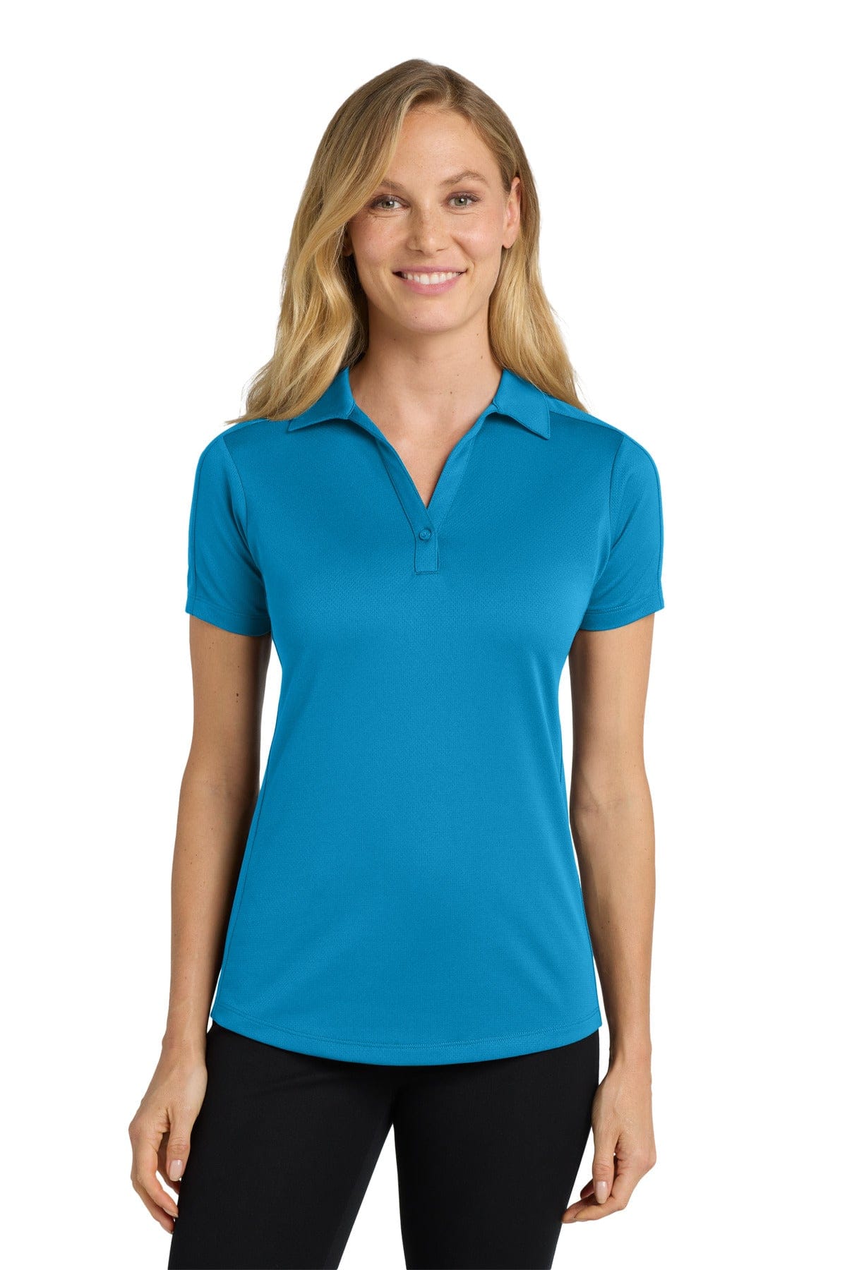 Port Authority Polos/Knits Port Authority Ladies Diamond Jacquard Polo. L569