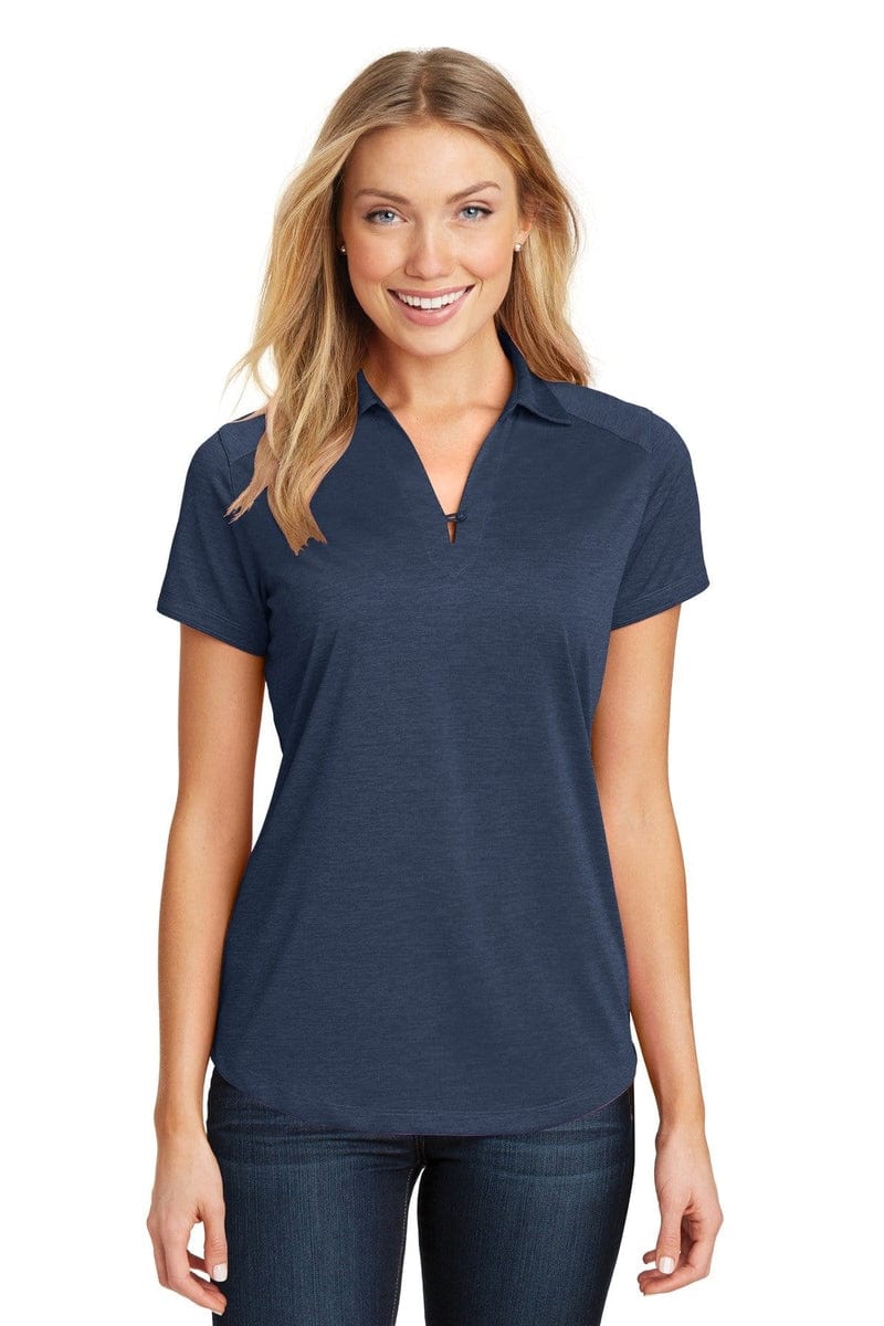 Port Authority Ladies Digi Heather Performance Polo. L574 in 