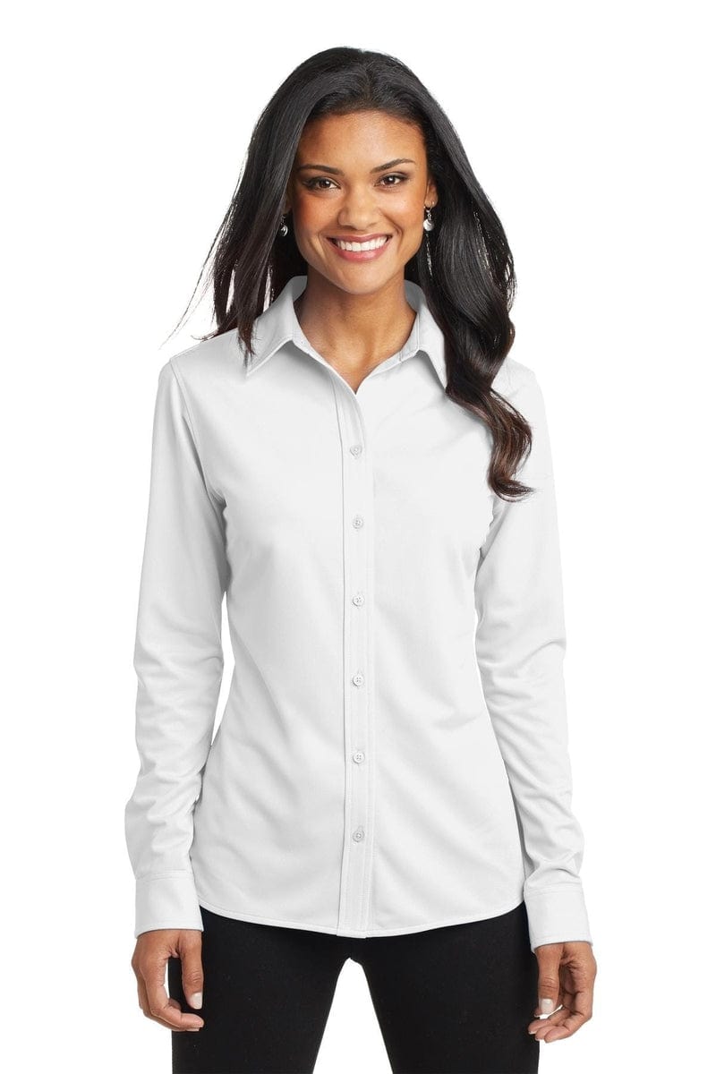 Port Authority Ladies Dimension Knit Dress Shirt. L570 in 