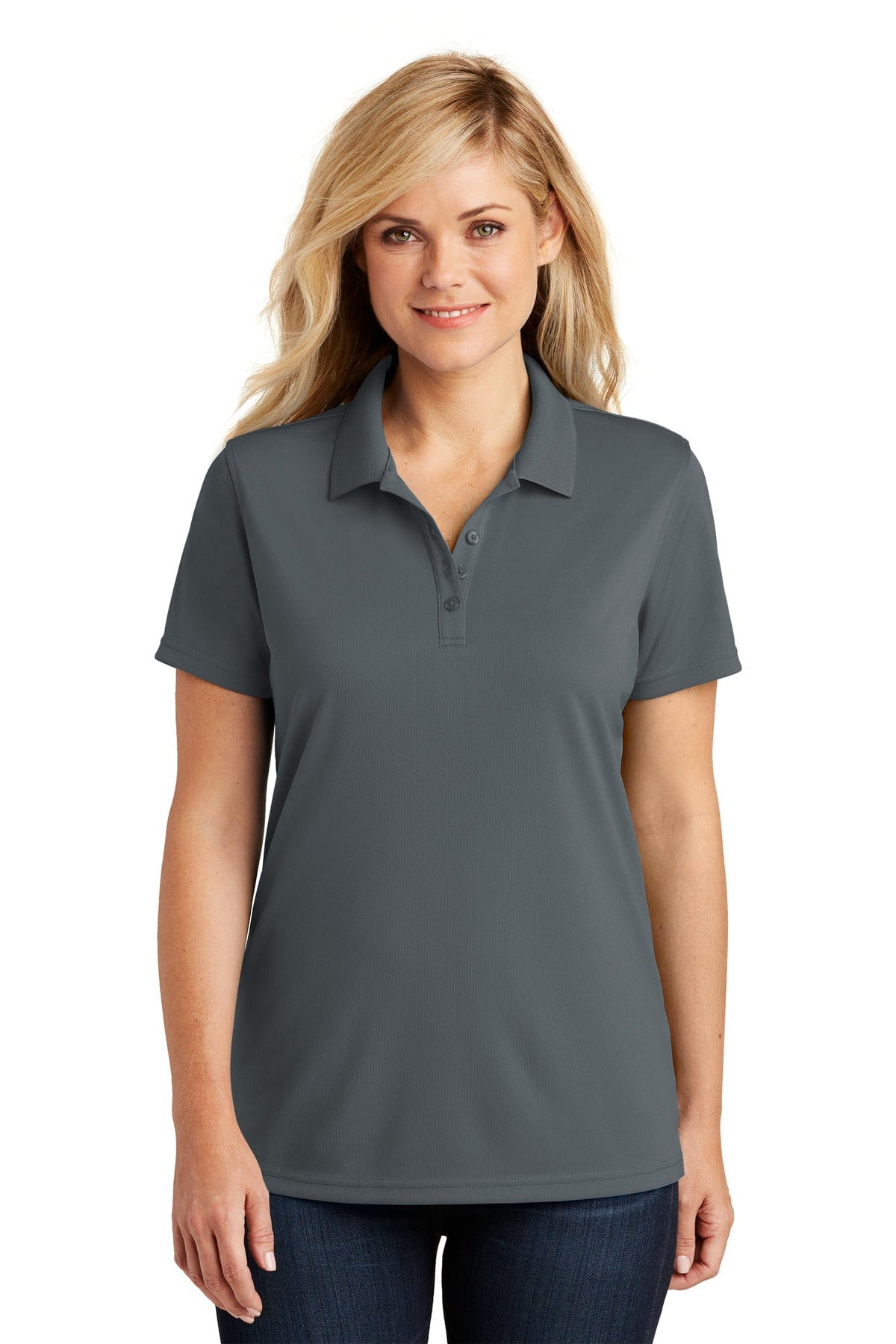 Port Authority Ladies Dry Zone UV Micro-Mesh Polo. LK110 in 