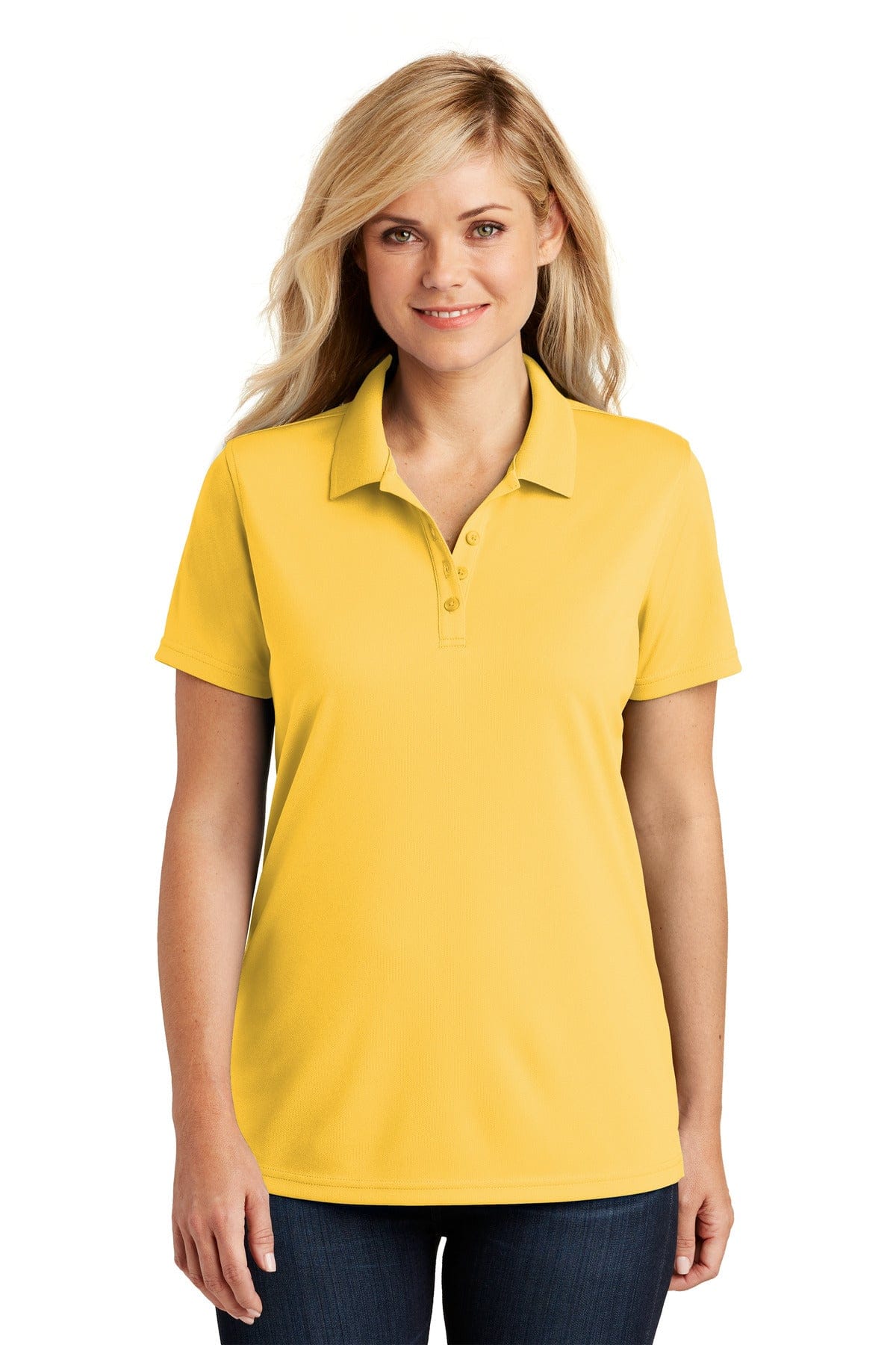 Port Authority Polos/Knits Port Authority Ladies Dry Zone UV Micro-Mesh Polo. LK110