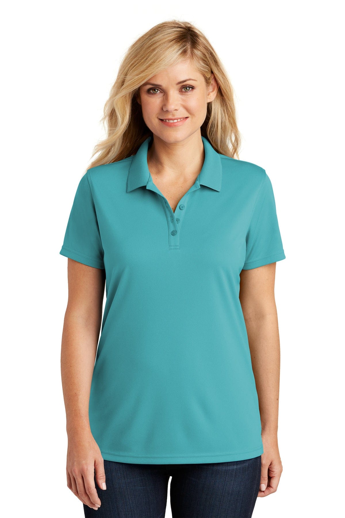 Port Authority Polos/Knits Port Authority Ladies Dry Zone UV Micro-Mesh Polo. LK110
