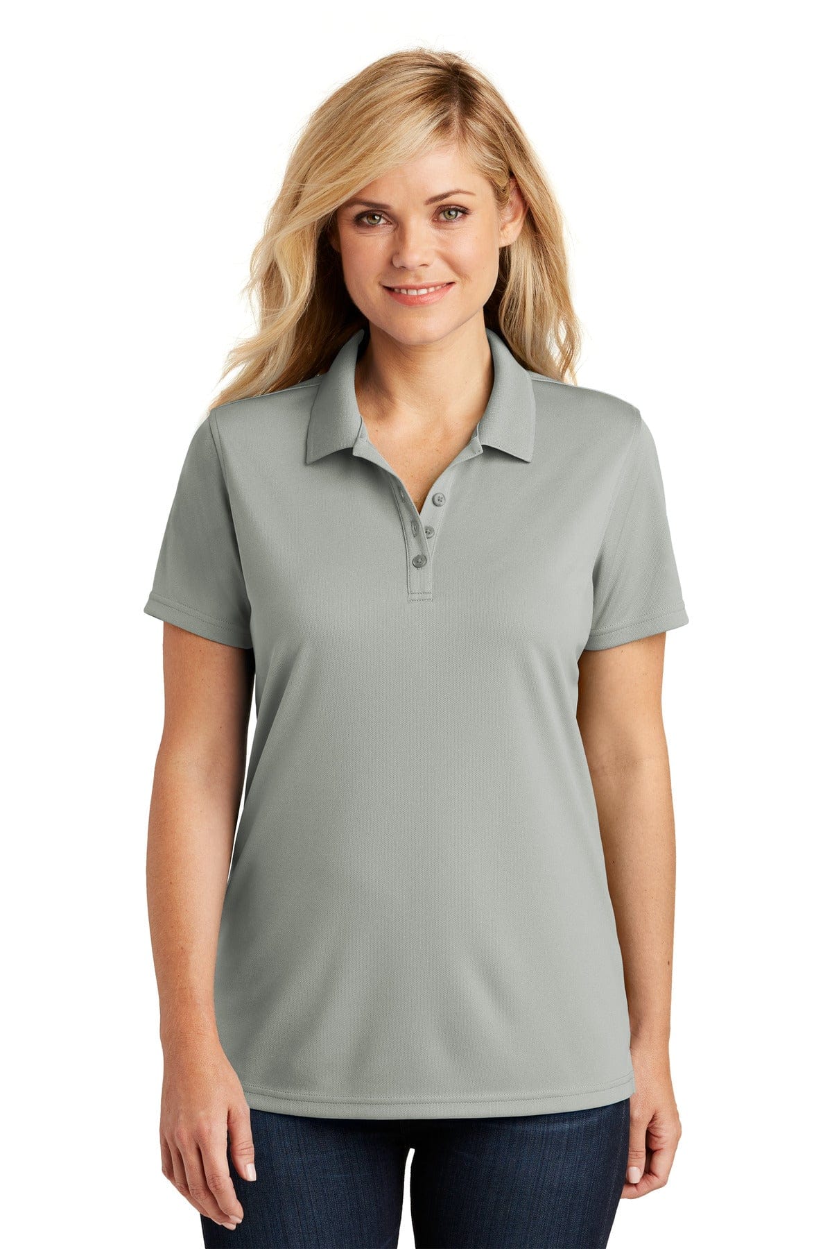 Port Authority Polos/Knits Port Authority Ladies Dry Zone UV Micro-Mesh Polo. LK110