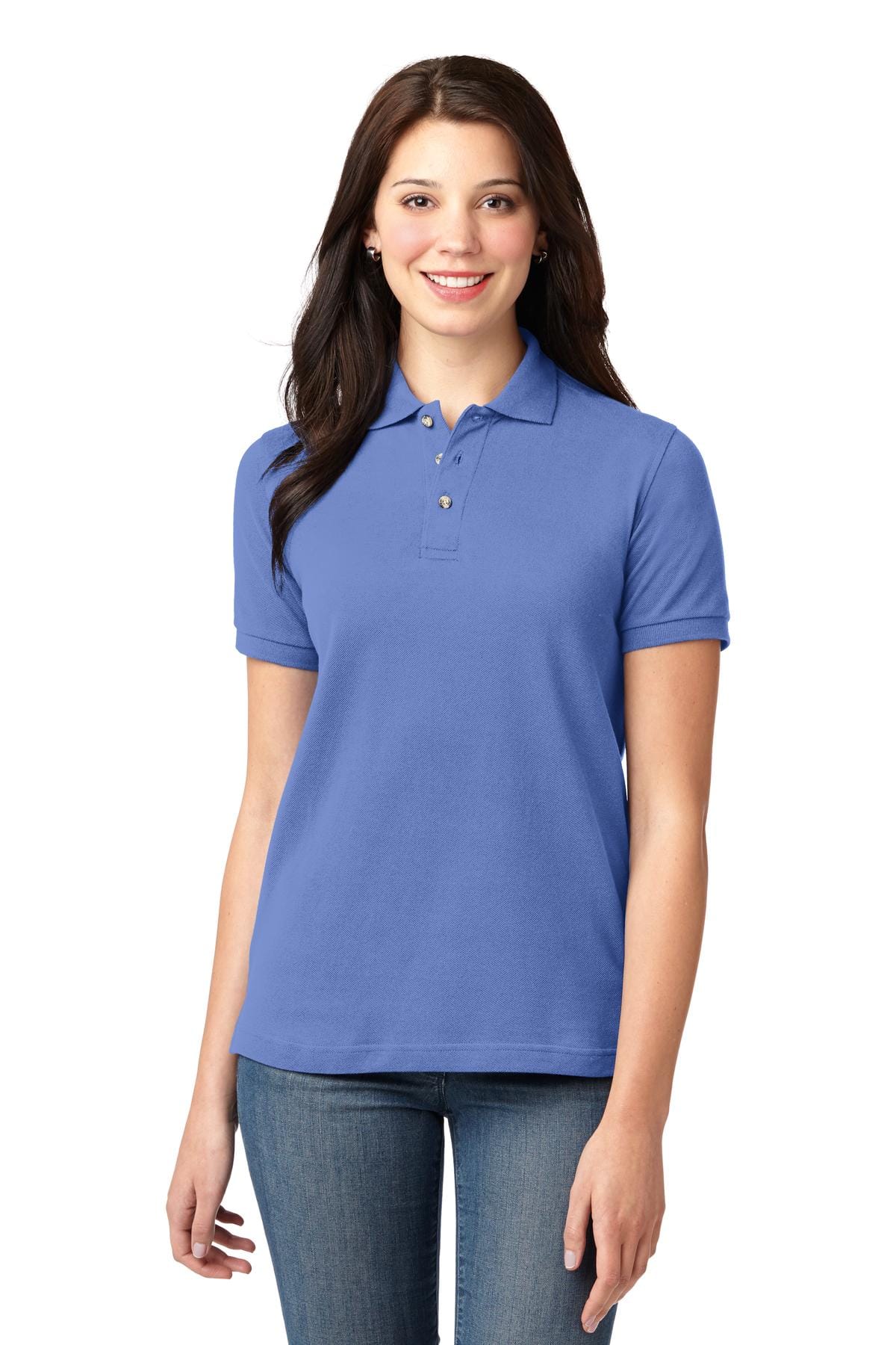 Port Authority Polos/Knits Port Authority Ladies Heavyweight Cotton Pique Polo. L420