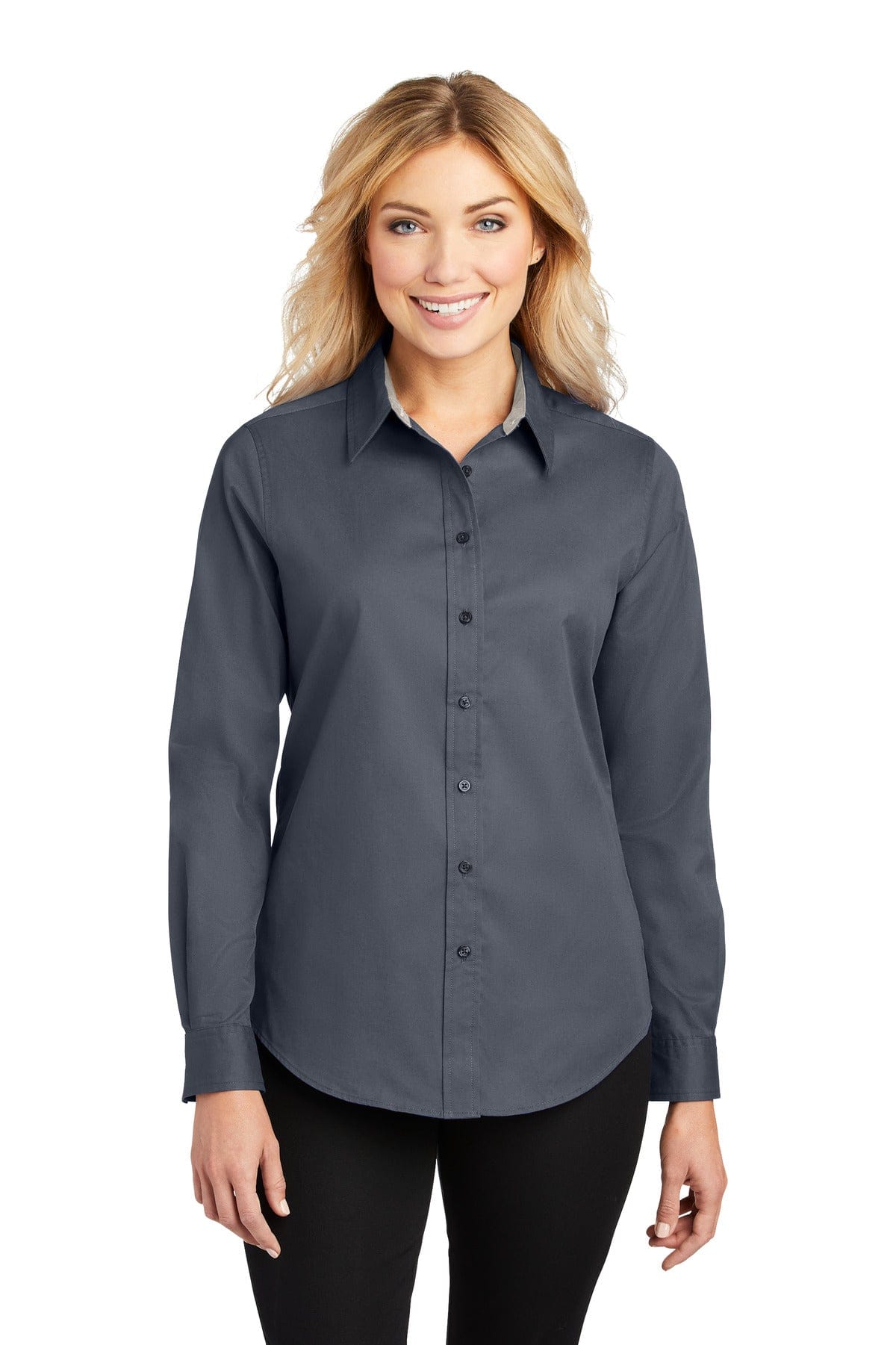 Port Authority Woven Shirts Port Authority Ladies Long Sleeve Easy Care Shirt. L608