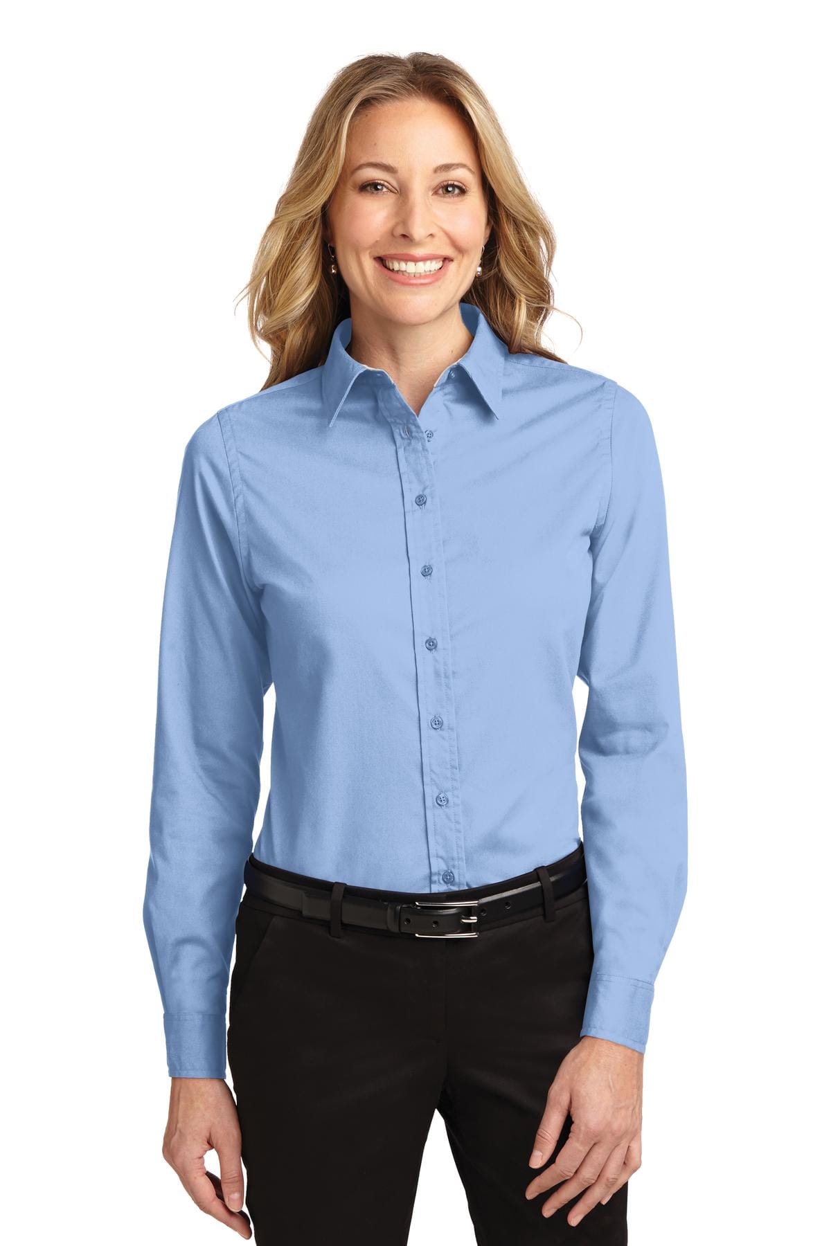 Port Authority Woven Shirts Port Authority Ladies Long Sleeve Easy Care Shirt. L608