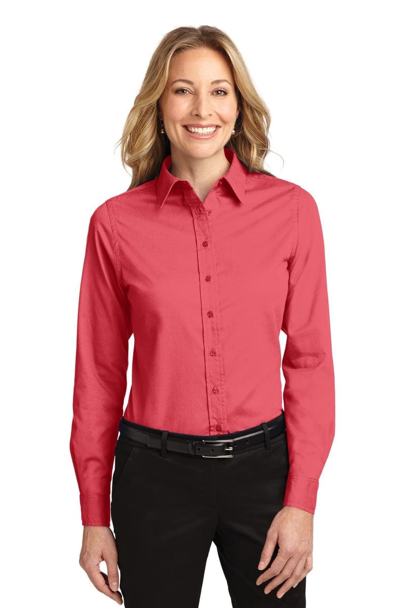 Port Authority Ladies Long Sleeve Easy Care Shirt. L608 in 