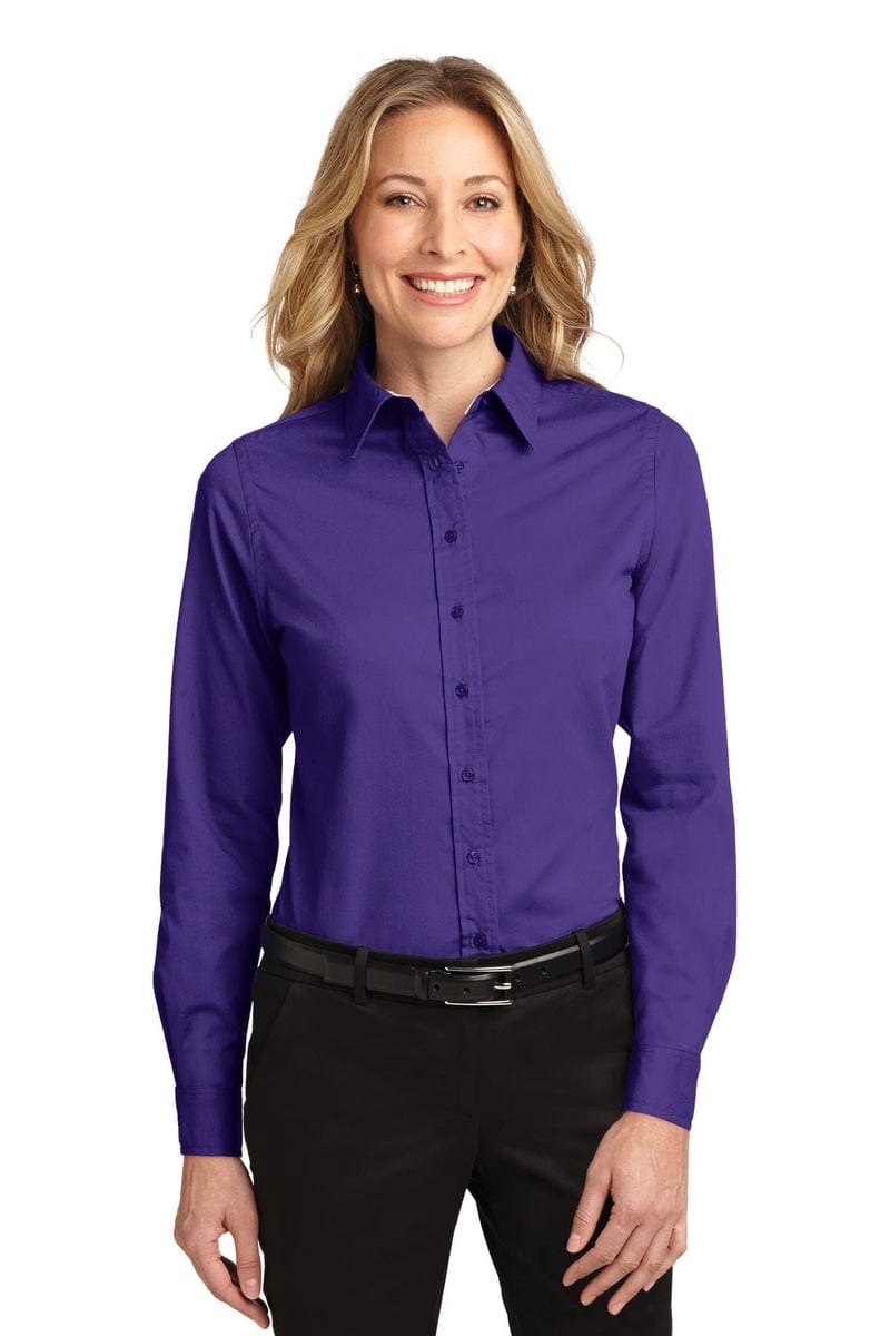 Port Authority Ladies Long Sleeve Easy Care Shirt. L608 in 