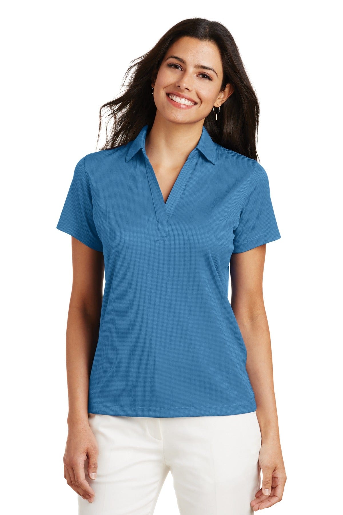 Port Authority Polos/Knits Port Authority Ladies Performance Fine Jacquard Polo. L528