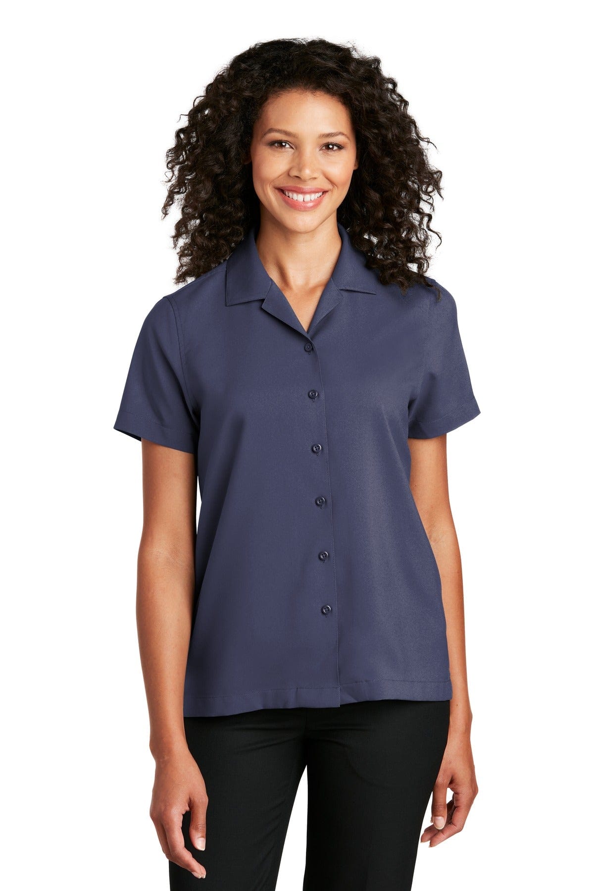 Port Authority Ladies Short Sleeve Performance Staff Shirt LW400 in 