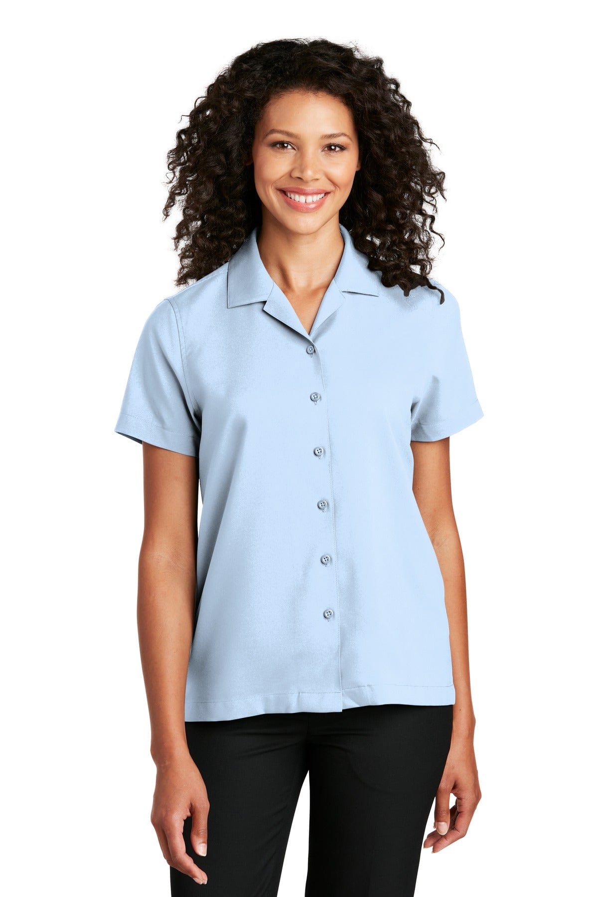 Port Authority Ladies Short Sleeve Performance Staff Shirt LW400 in 