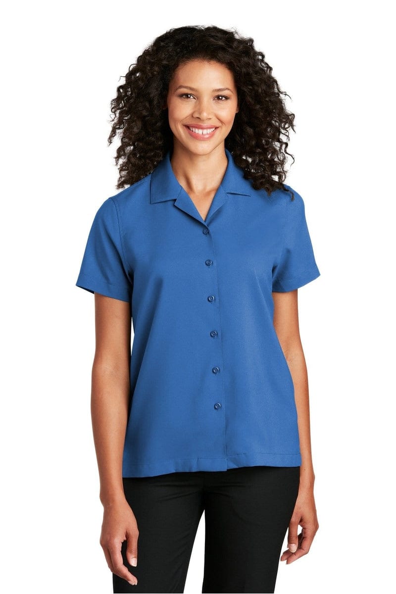 Port Authority Ladies Short Sleeve Performance Staff Shirt LW400 in 