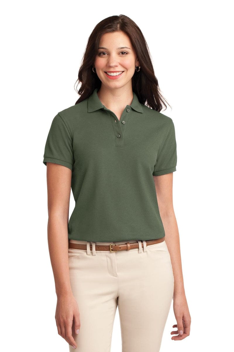 Port Authority Ladies Silk Touch Polo. L500 in 