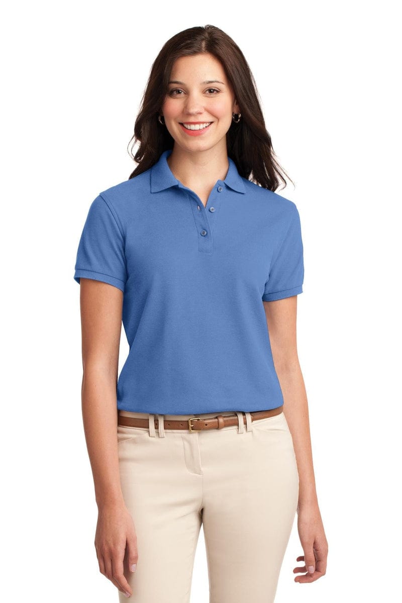 Port Authority Ladies Silk Touch Polo. L500 in 