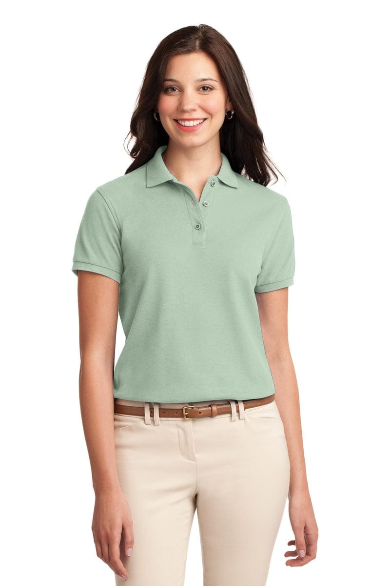 Port Authority Ladies Silk Touch Polo. L500 in 
