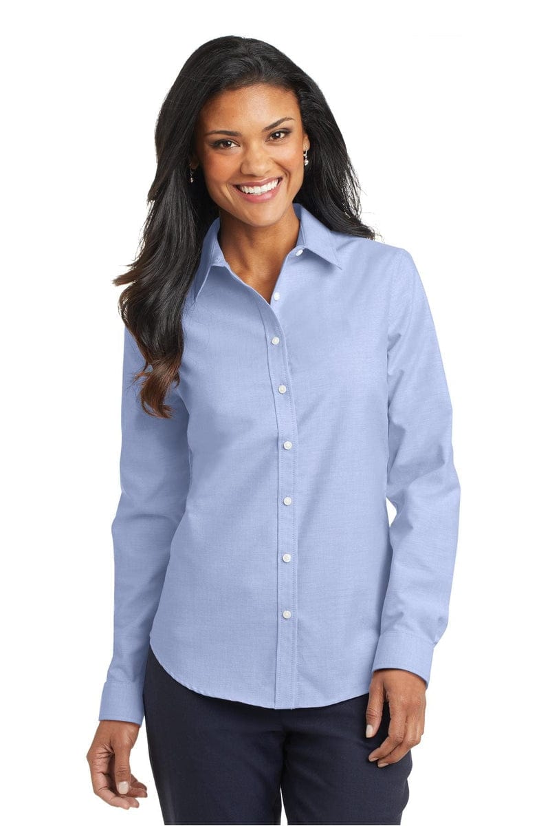 Port Authority Ladies SuperPro Oxford Shirt. L658 in 