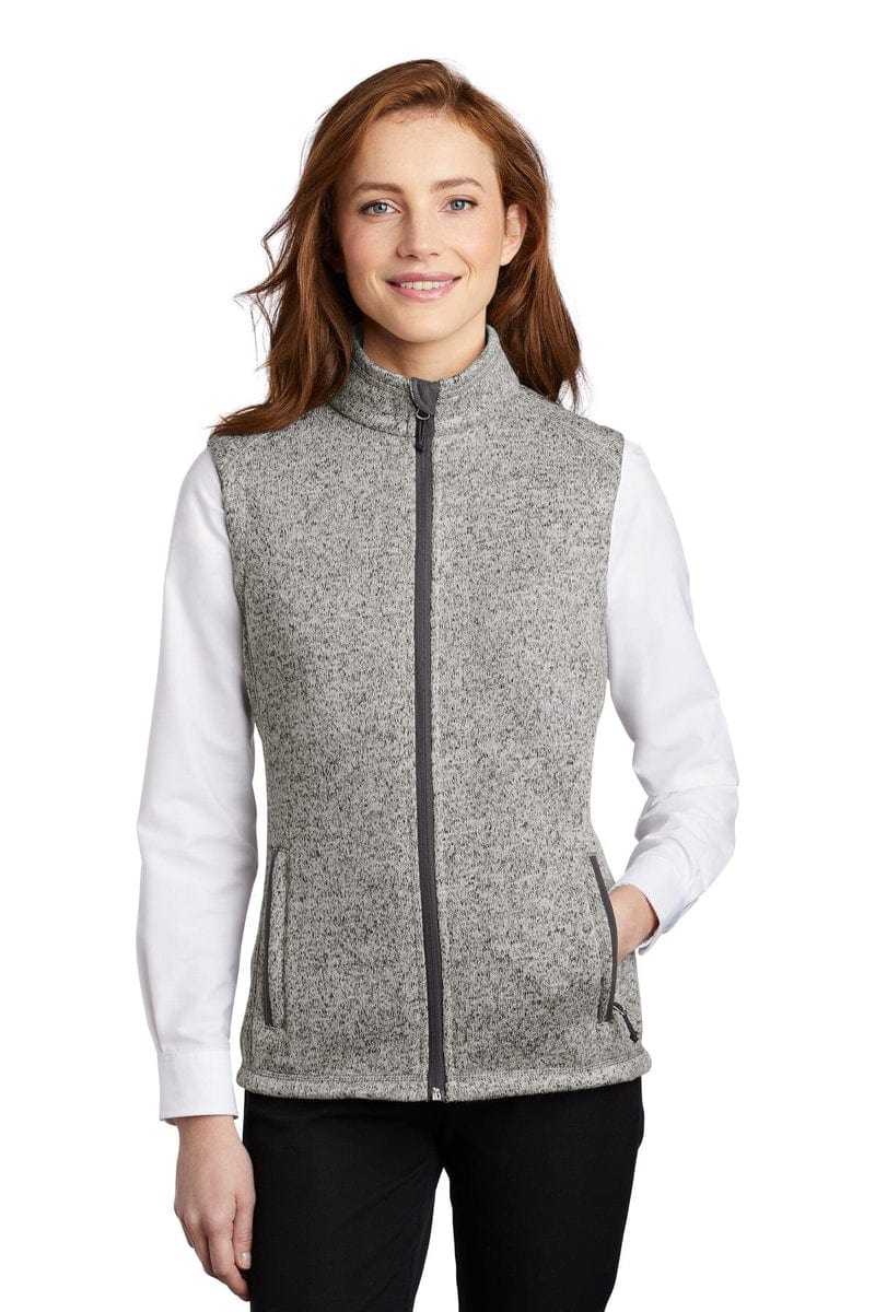 Port Authority Ladies Sweater Fleece Vest L236 in 