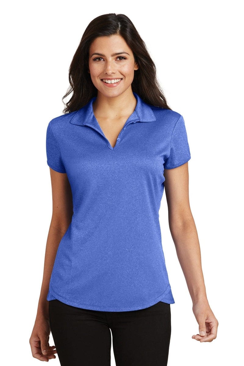 Port Authority Ladies Trace Heather Polo. L576 in 