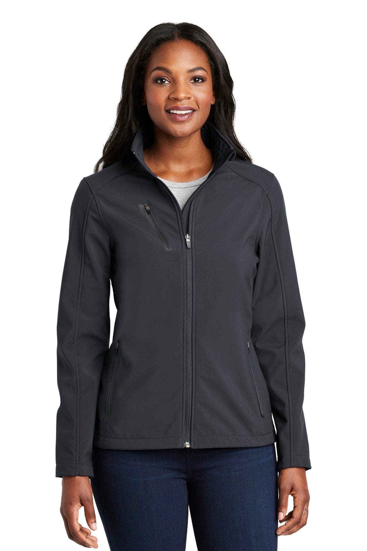 Port Authority Outerwear Port Authority Ladies Welded Soft Shell Jacket. L324
