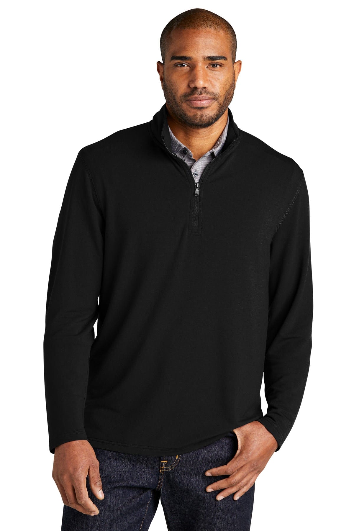 Port Authority Microterry 1/4-Zip Pullover K825 in 