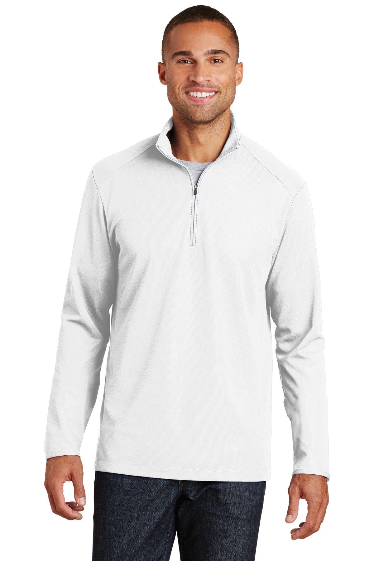 Port Authority Pinpoint Mesh 1/2-Zip. K806 in 