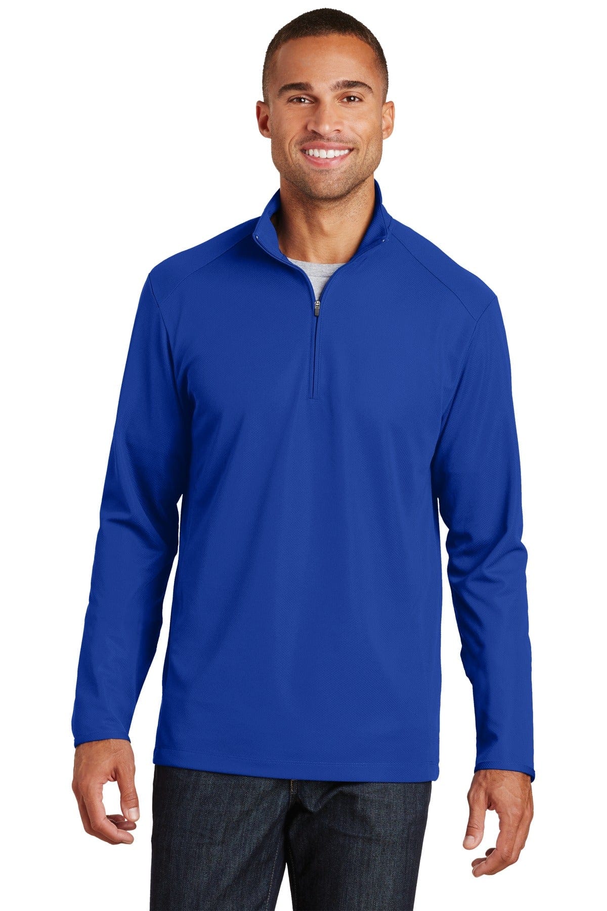 Port Authority Activewear Port Authority Pinpoint Mesh 1/2-Zip. K806