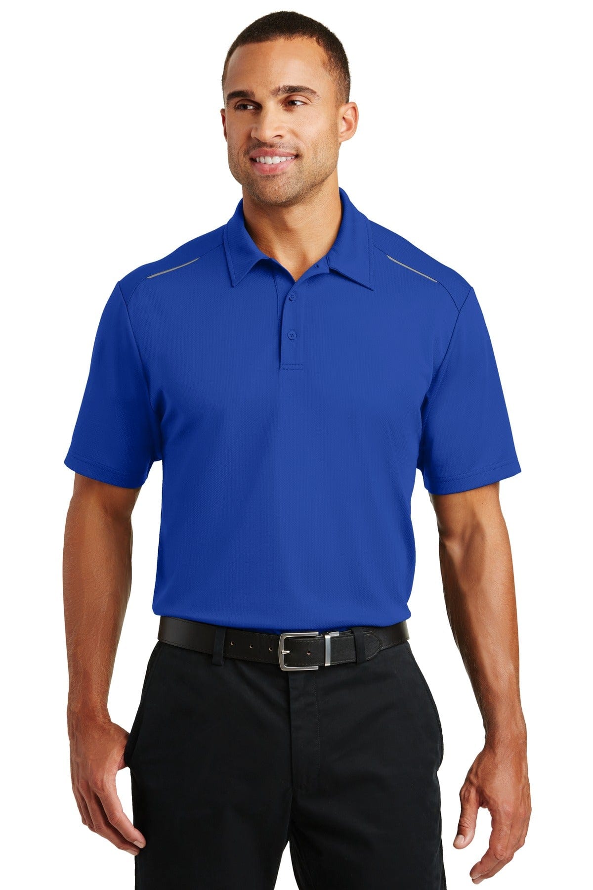 Port Authority Pinpoint Mesh Polo. K580 in 