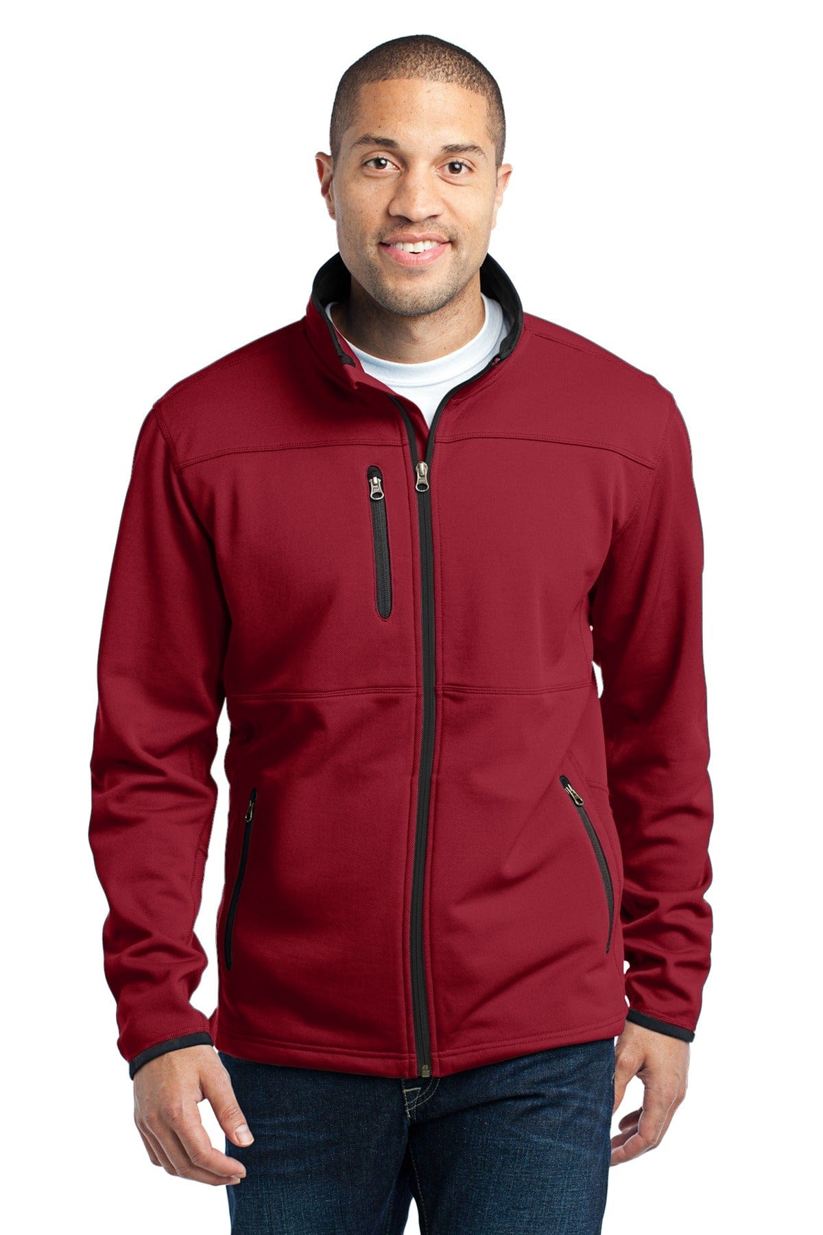 Port Authority Pique Fleece Jacket. F222 in 