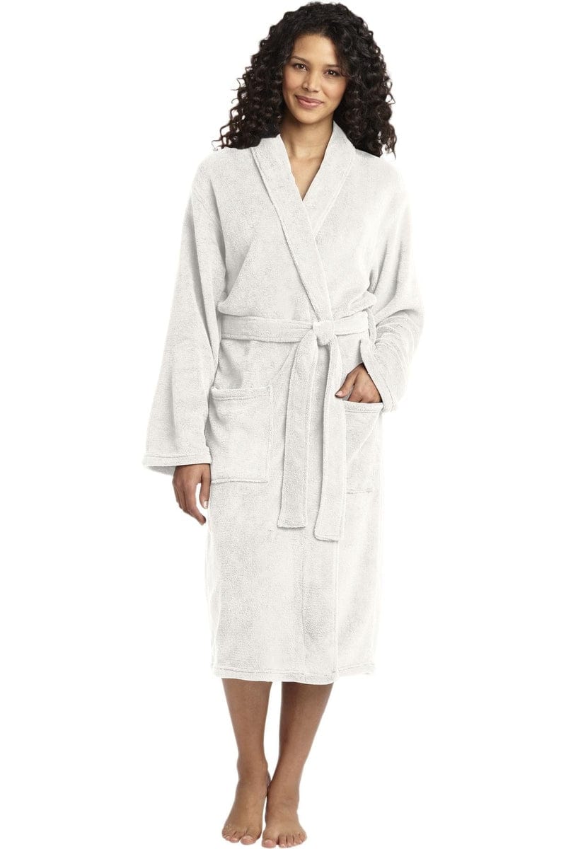 Port Authority Plush Microfleece Shawl Collar Robe. R102 in 