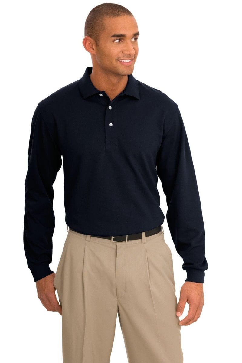 Port Authority Rapid Dry Long Sleeve Polo. K455LS in 