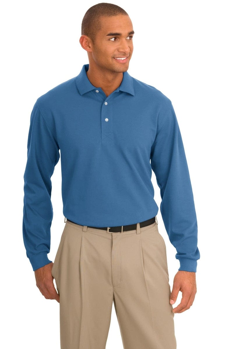 Port Authority Rapid Dry Long Sleeve Polo. K455LS in 