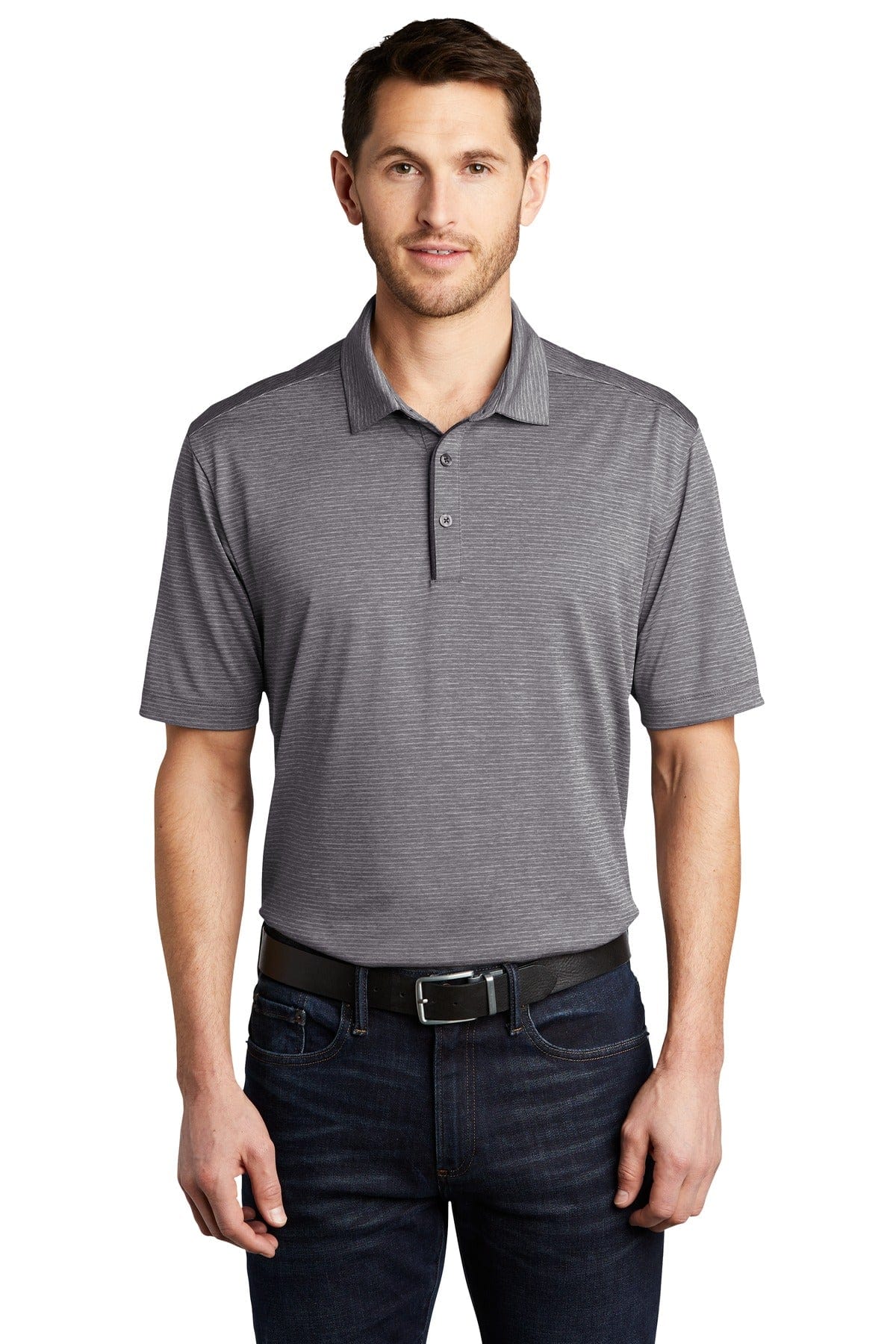 Port Authority Shadow Stripe Polo. K585 in 