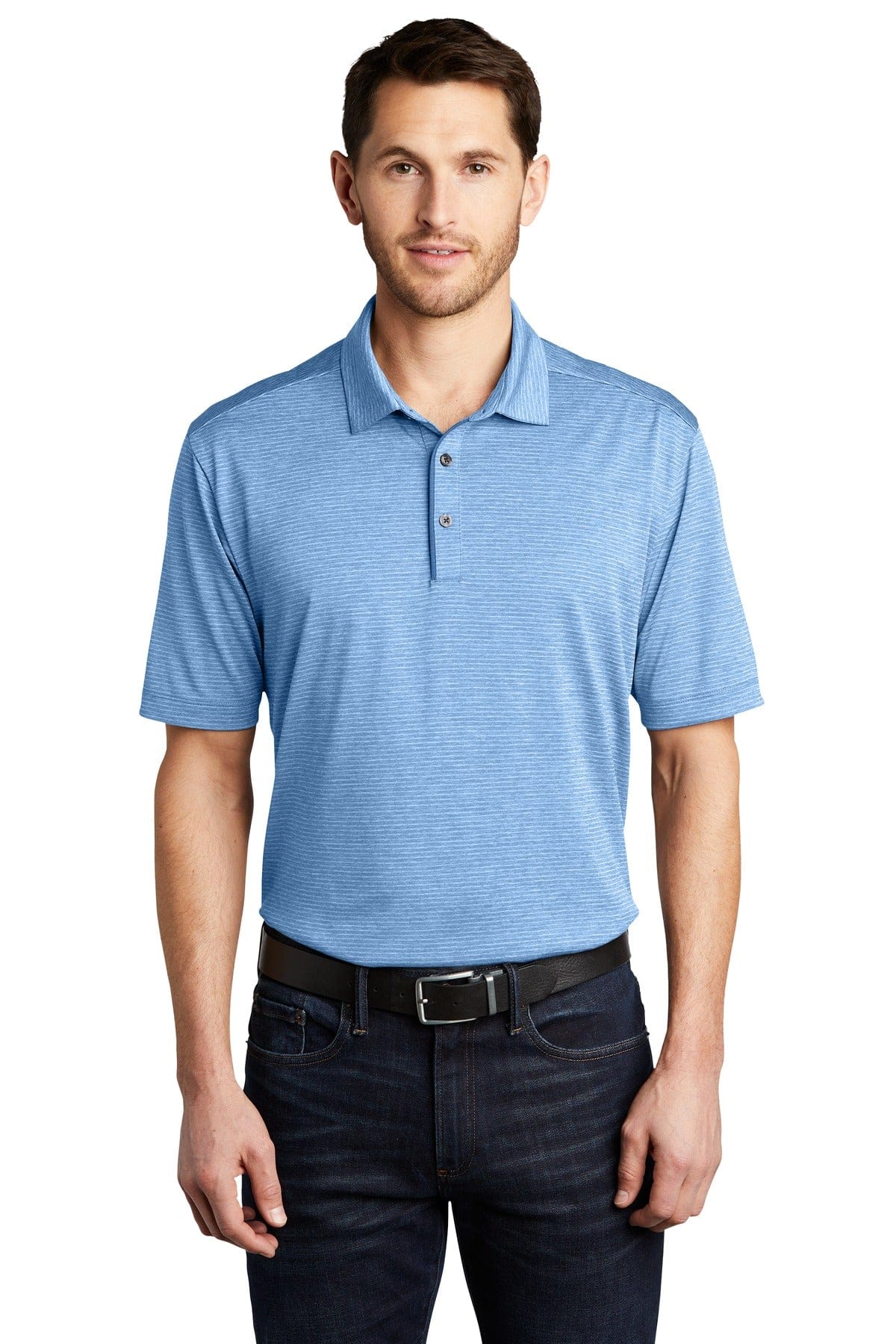 Port Authority Shadow Stripe Polo. K585 in 