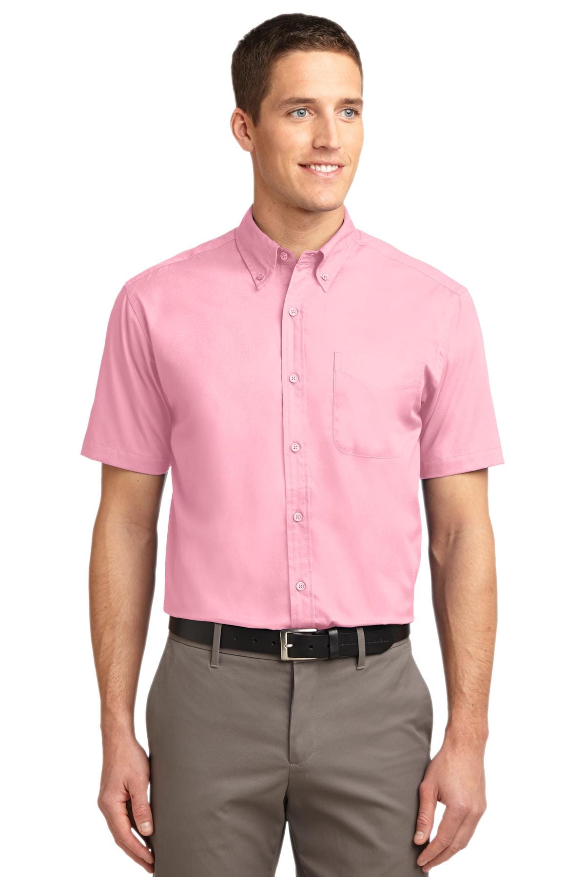 Port Authority Woven Shirts Port Authority Short Sleeve Easy Care Shirt. S508, Basic Colors