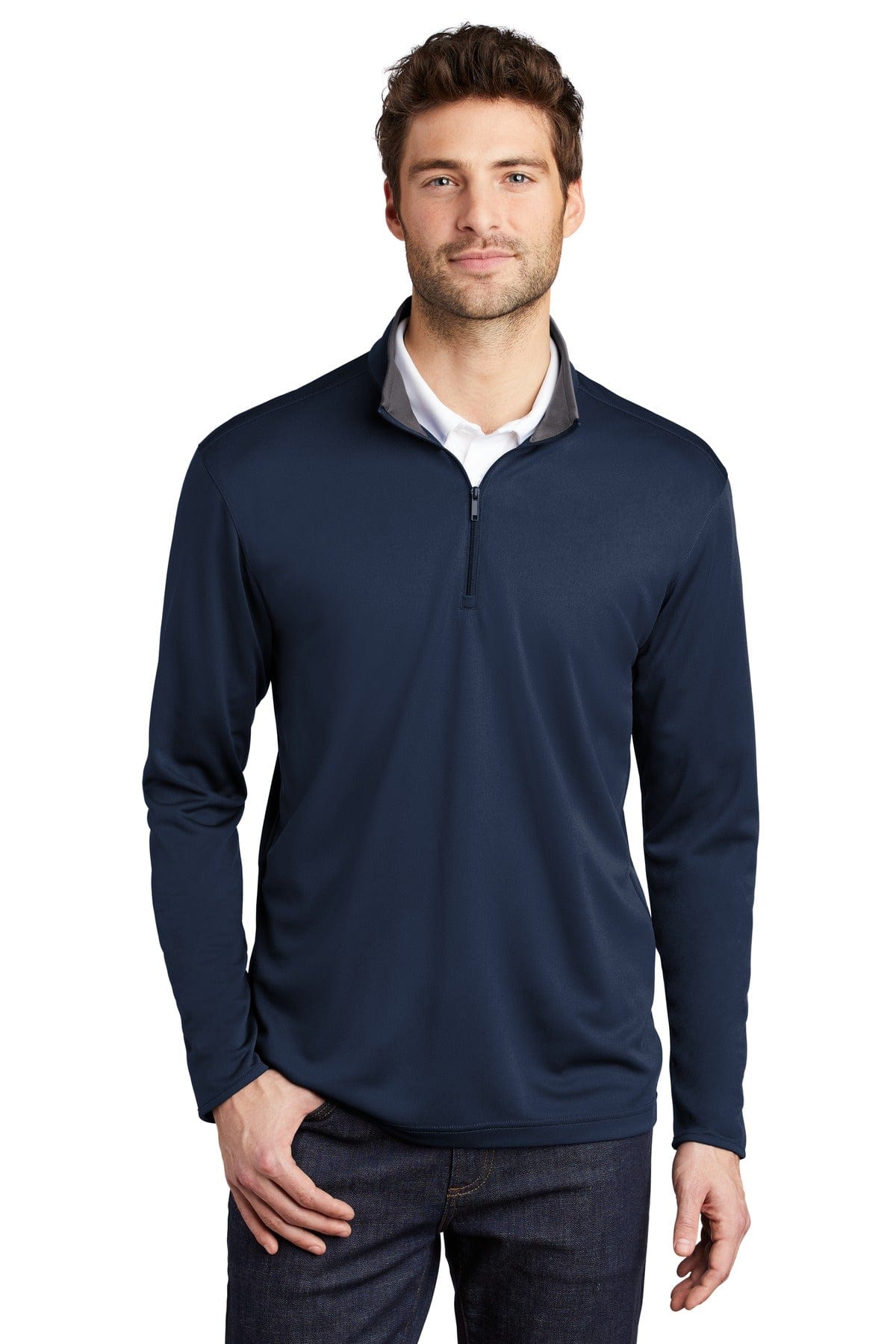 Port Authority Silk Touch Performance 1/4-Zip K584 in 
